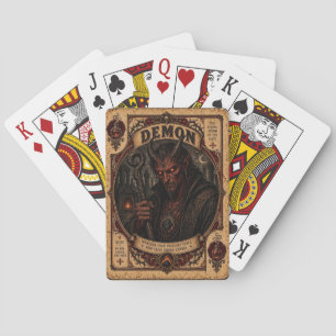 Baraja De Cartas Demonio, Monstruos de Circo Antiguo