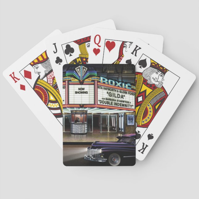 Baraja De Cartas Demostración de la imagen de Roxie (Reverso)