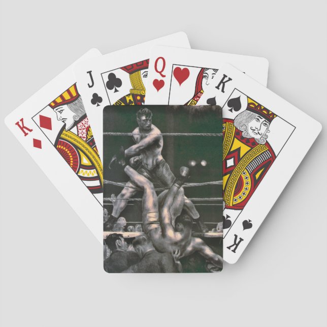 Baraja De Cartas Dempsey y Firpo 1923 (Reverso)