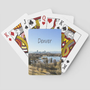 Baraja De Cartas Denver City y Montañas Colorado