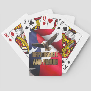 BARAJA DE CARTAS DEPLORABLE Y ORGULLOSO