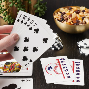 Baraja De Cartas Deportes de Estrella de Béisbol