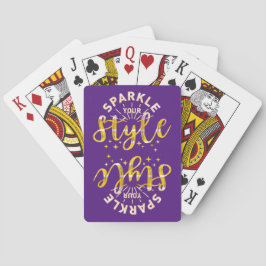 BARAJA DE CARTAS DERRAMAR TU ESTILO