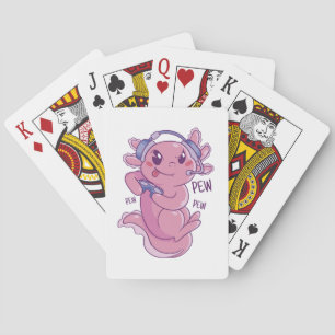 Baraja De Cartas Desafío de juego de Axolotl Blast