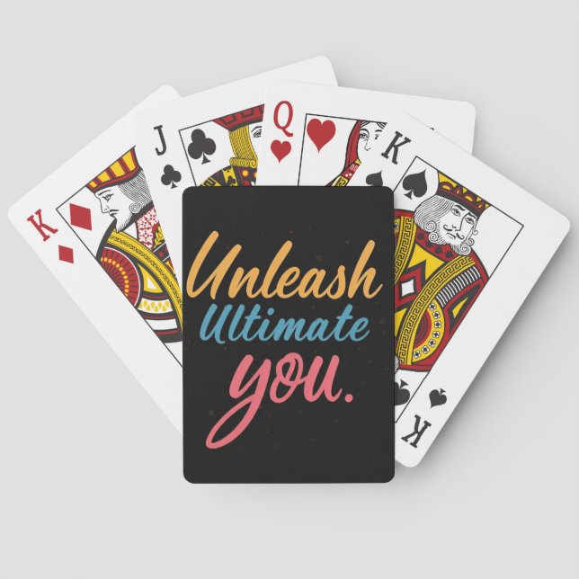 Baraja De Cartas Desate tu última oportunidad (Reverso)