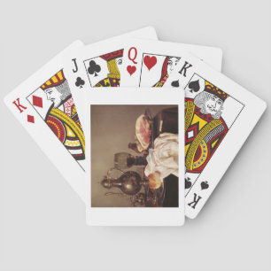 Baraja De Cartas Desayuno con vida (petróleo en el panel)