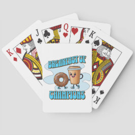 Baraja De Cartas Desayuno de Campeones