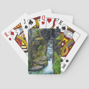 Baraja De Cartas Desfiladero Sunrift en Glacier National Park, Mont
