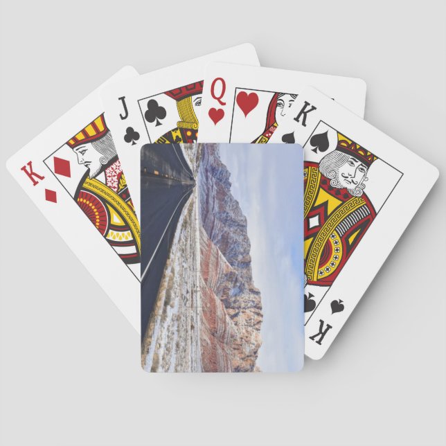 Baraja De Cartas Desierto pintado, Arizona (Reverso)