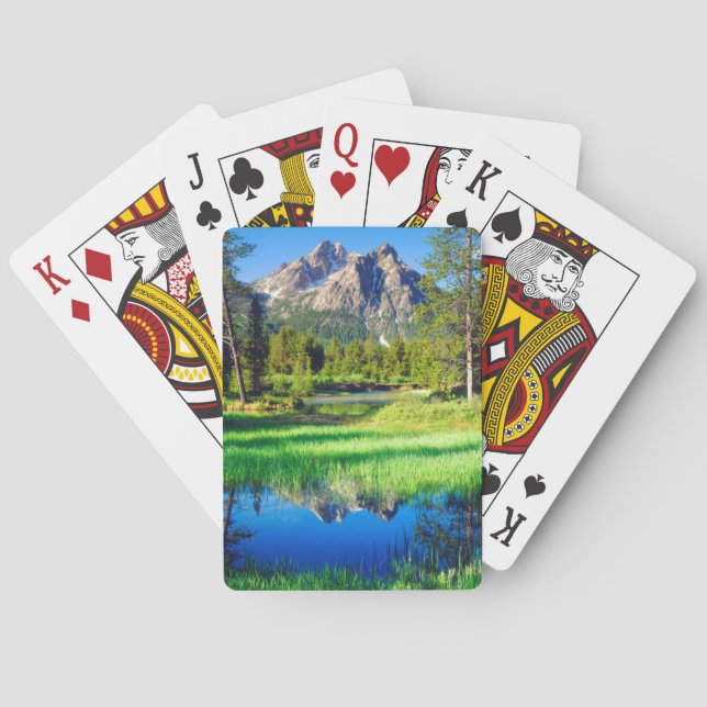 Baraja De Cartas Desierto Sawtooth (Reverso)