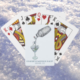 Baraja De Cartas despedida de soltero de esquí