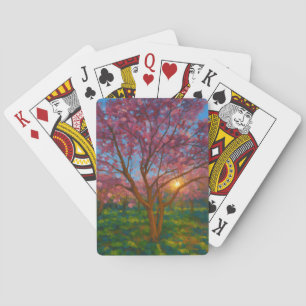 Baraja De Cartas Despertar de primavera - El paisaje de los árboles
