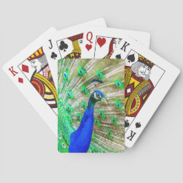 Baraja De Cartas Desplome de pavo real