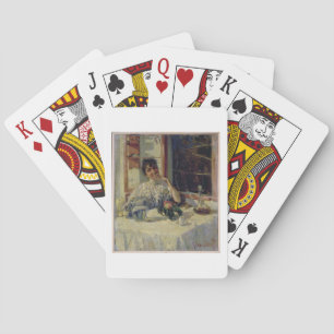 Baraja De Cartas Después de almuerzo en el Moncia, c.1900