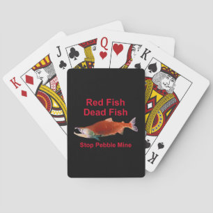 Baraja De Cartas Después de Salmón - Detener la mina Pebble