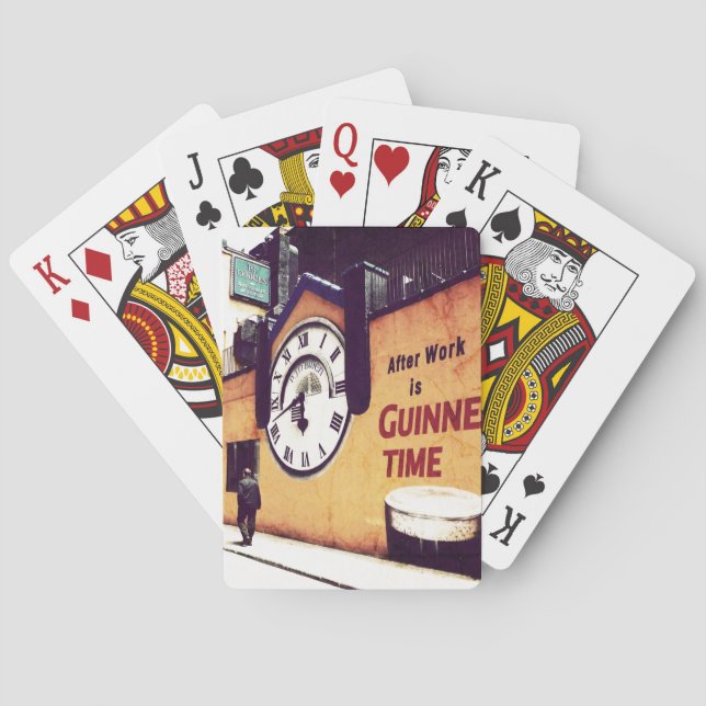 Baraja De Cartas Después del trabajo (Reverso)