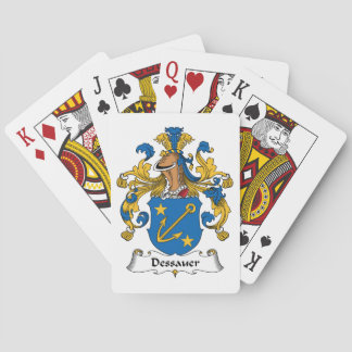 Baraja De Cartas Dessauer Family Crest