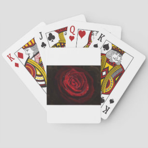 Baraja De Cartas Destino color de rosa del amor de la paz de la flo