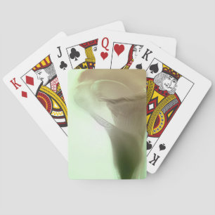 Baraja De Cartas Detalle romántico de las flores