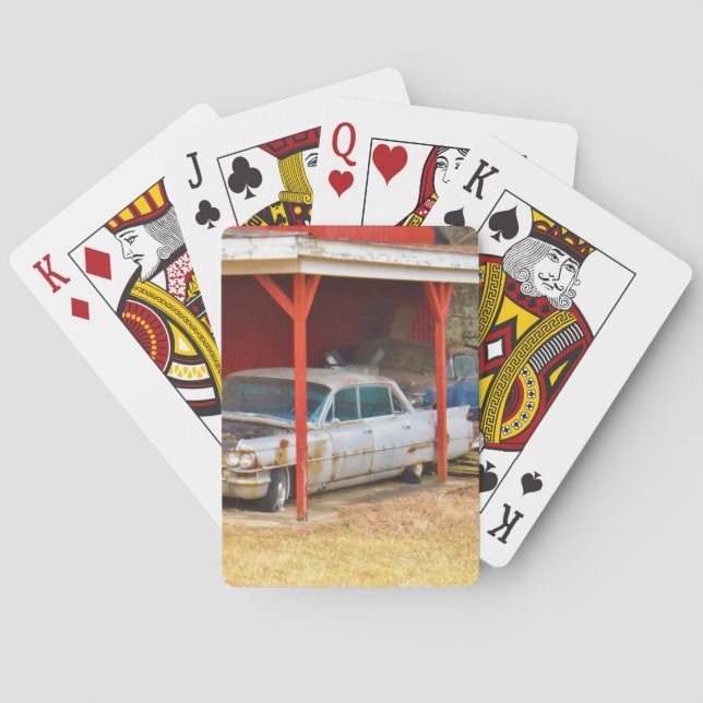 Baraja De Cartas Deville de plata de 1963 Sadan (Reverso)