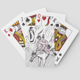 Baraja De Cartas Devolución de las tarjetas de reproducción clásica