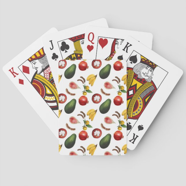Baraja De Cartas devolución de tarjeta (Reverso)
