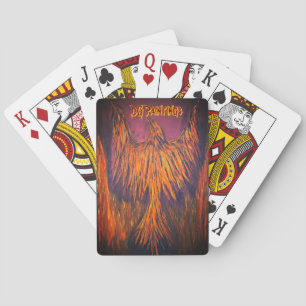 Baraja De Cartas DG Pinturas Fénix de Fuego