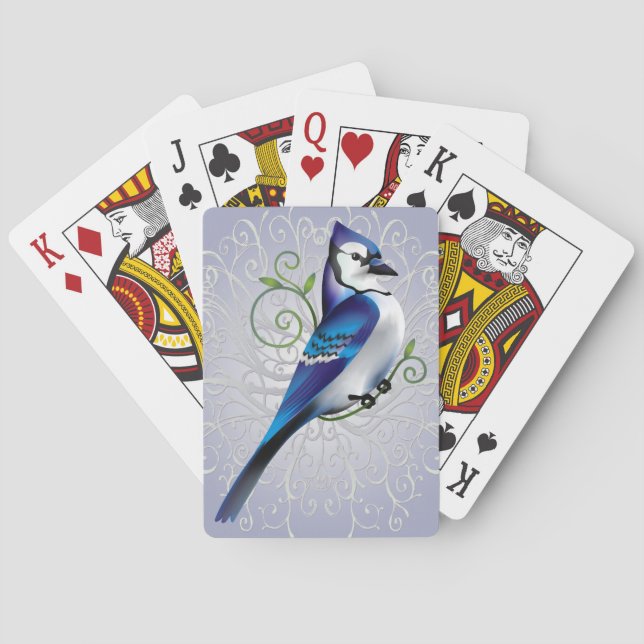Baraja De Cartas Día de Bluejay (Reverso)