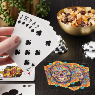 Baraja De Cartas Día de la Calavera del Azúcar Muerto