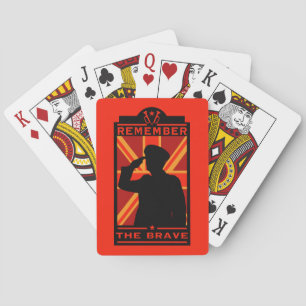 Baraja De Cartas Día de las Fuerzas Armadas Británicas