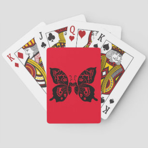 Baraja De Cartas Día de las Mariposas Muertas Woodcut (4)