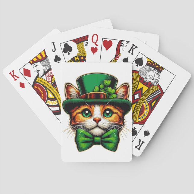 Baraja De Cartas Día de San Patricio (Reverso)