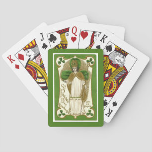 Baraja De Cartas Día de San Patricio Irlandés Religioso Católico