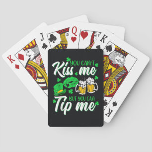 Baraja De Cartas Día de San Patricio Trébol de la Suerte