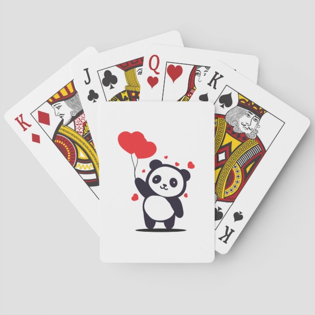 Baraja De Cartas Día de San Valentín (Reverso)