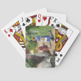 Baraja De Cartas Día del Verano en Dinamarca (por H.A. Brendekilde)