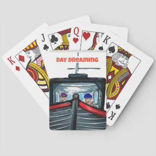 Baraja De Cartas Día Divertido Soñando: Conseguir un Barco