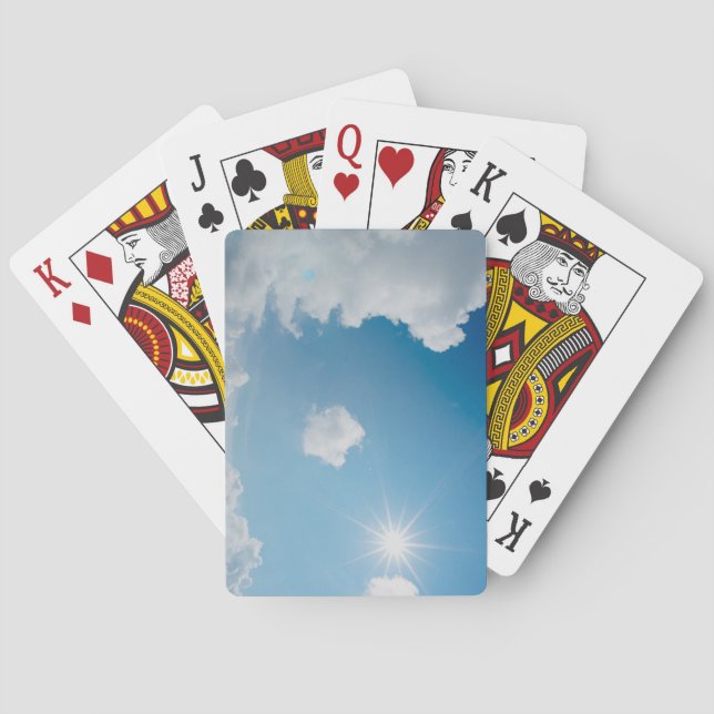 Baraja De Cartas día hermoso (Reverso)