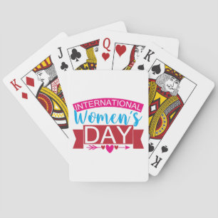 Baraja De Cartas Día Internacional de la Mujer