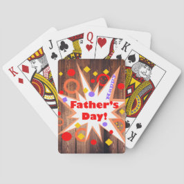 Baraja De Cartas Día Rústico del Padre