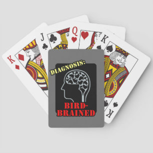 Baraja De Cartas Diagnóstico: con cerebro de pájaro