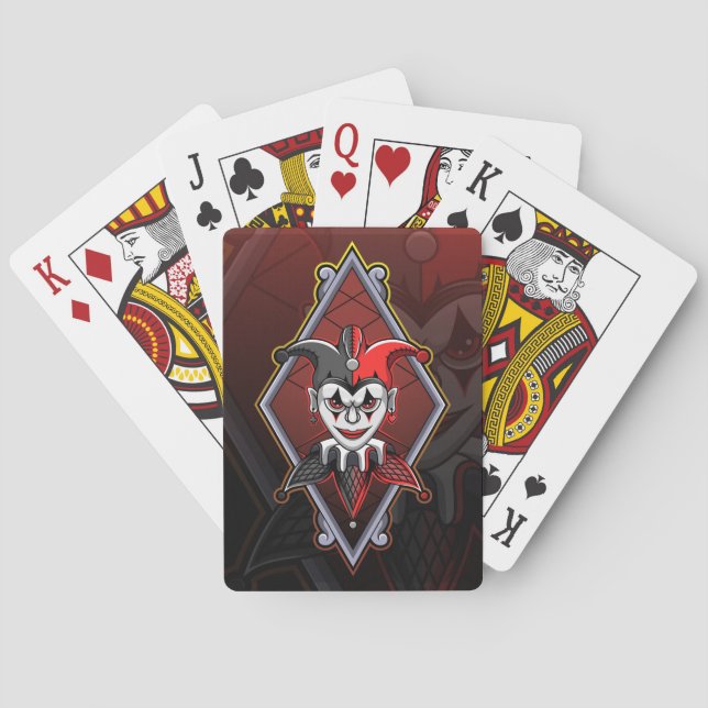 Baraja De Cartas Diamante de Terror (Reverso)