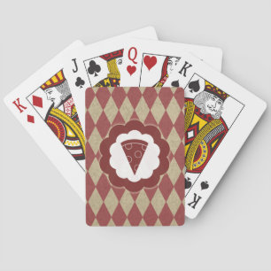 Baraja De Cartas diamantes de pizza
