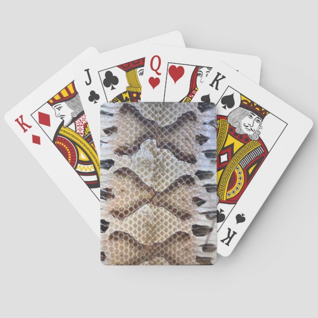 Baraja De Cartas Diamond Back Rattlesnake (Reverso)
