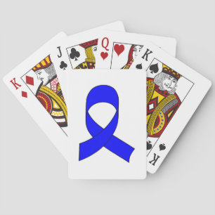 Baraja De Cartas Dibujo de cinta azul