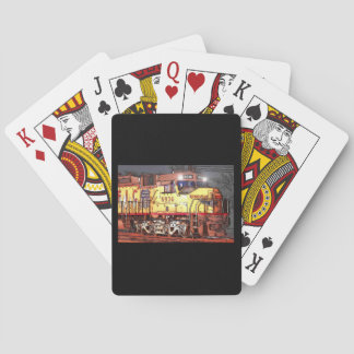 Baraja De Cartas Dibujo De Un Tren