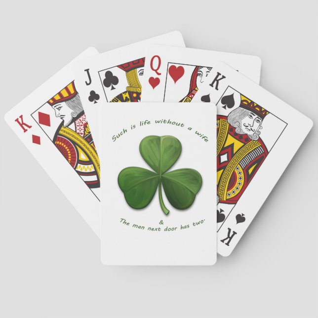 Baraja De Cartas Dichos antiguos irlandeses (Reverso)
