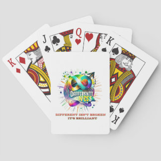 Baraja De Cartas Diferente no está roto, es brillante - neurodivant