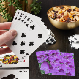 Baraja De Cartas Digitalis Floral con Manchas Rosadas