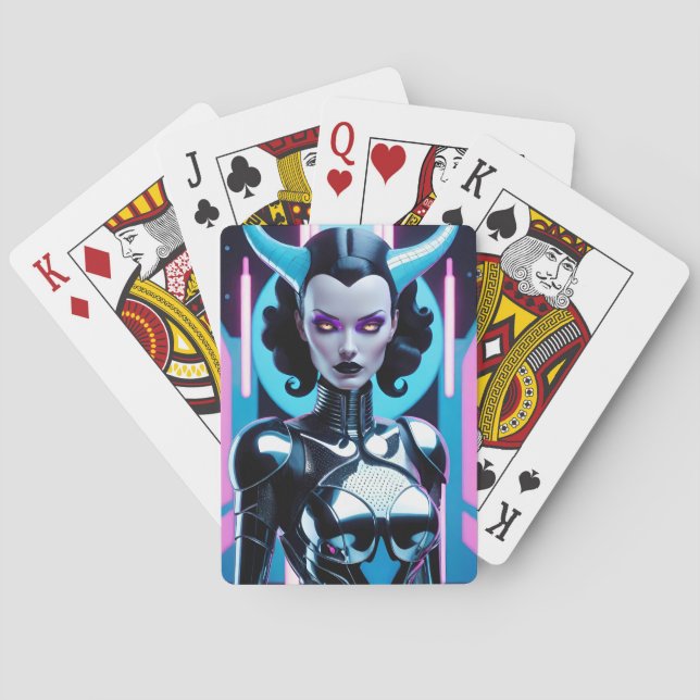 Baraja De Cartas Dilema Cornudo de Sus Deseos (Reverso)